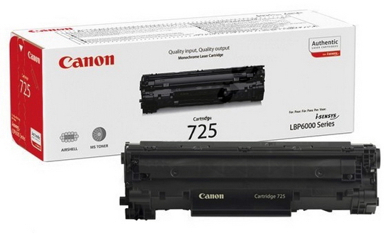 Купить Canon 725 заправка картриджа