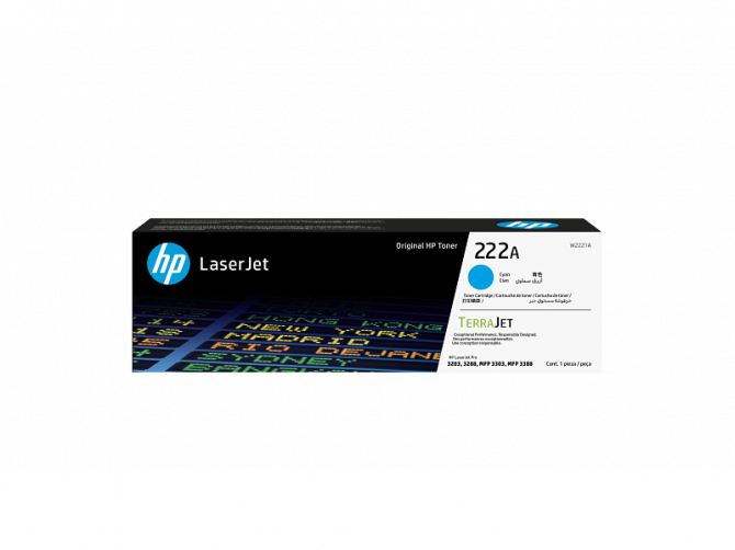 Купить HP 222A (W2220A, W2221A, W2222A, W2223A) заправка картриджа